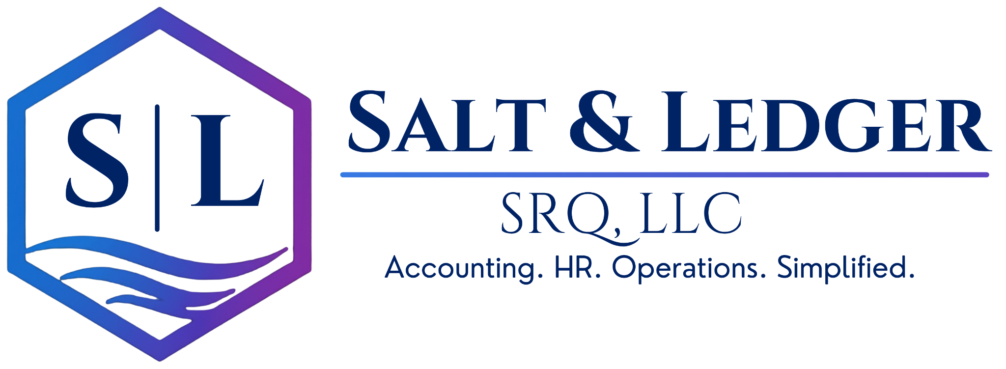 Salt & Ledger SRQ, LLC — Accounting, HR, Operations. Simplified.